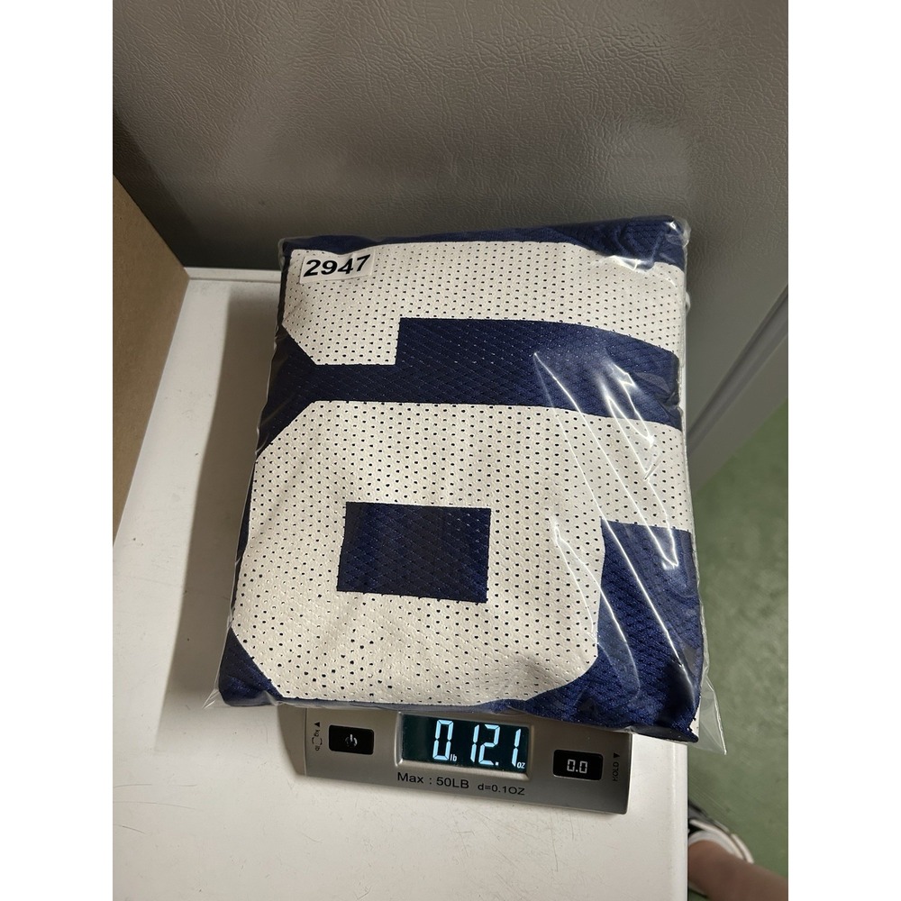 Justin Tuck New York Giants Reebok On Field Jersey Blue #91 Football Mens 2XL - Picture 8 of 10